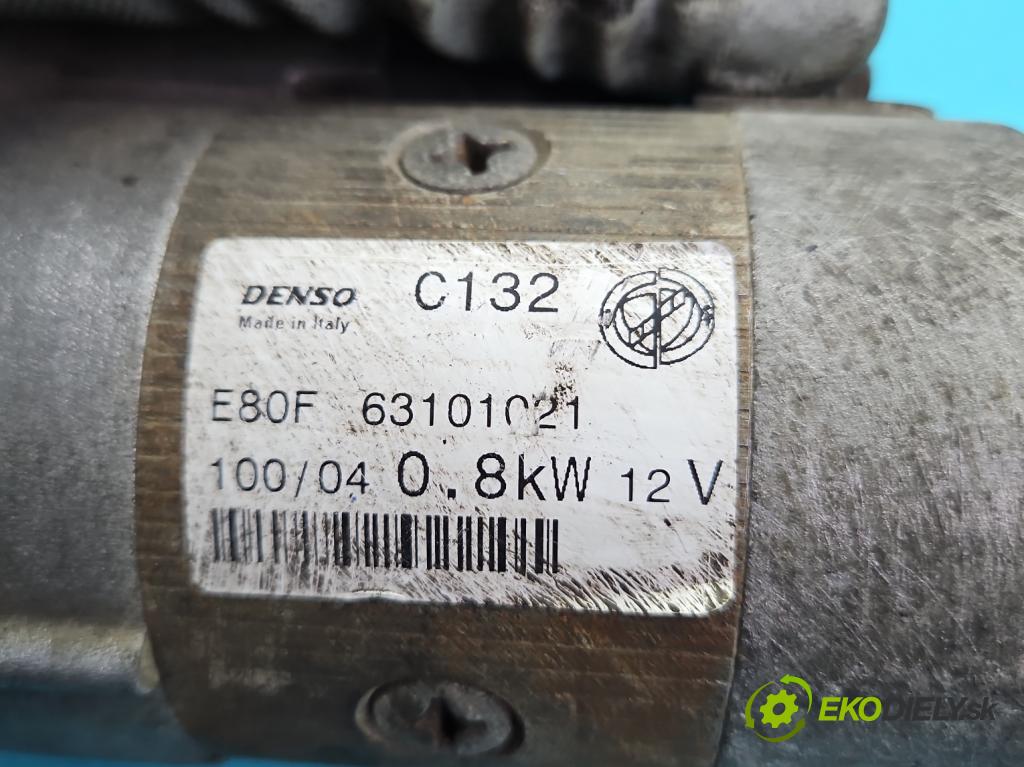 Fiat Panda II 2003-2012 1.1 54 HP manual 40 kW 1108 cm3 5- štartér 63101021 (Štartér)