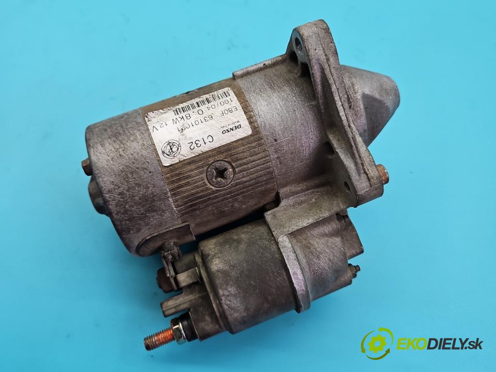 Fiat Panda II 2003-2012 1.1 54 HP manual 40 kW 1108 cm3 5- štartér 63101021 (Štartér)