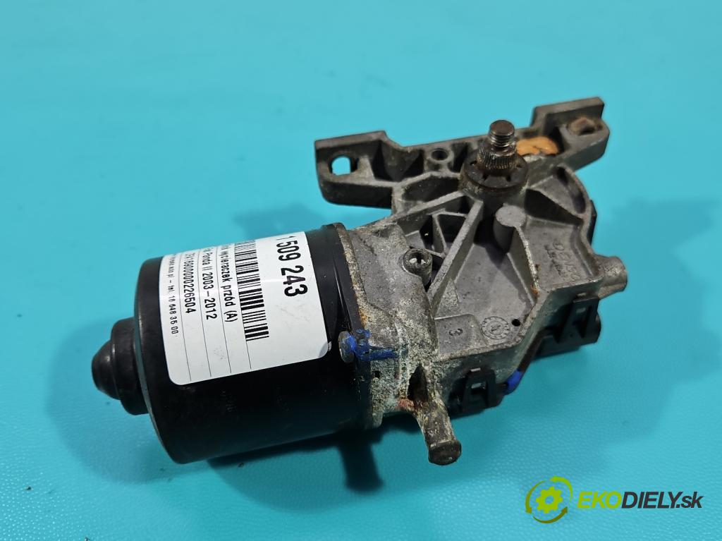 Fiat Panda II 2003-2012 1.1 54 hp manual 40 kW 1108 cm3 5- motor stěračů přední 159200-7150