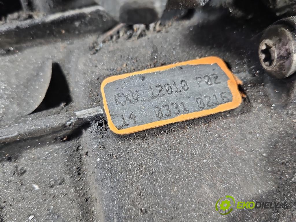Skoda Octavia II 2004-2013 1.9 tdi 105 hp manual 77 kW 1896 cm3 5- převodovka stupňová manual KXV