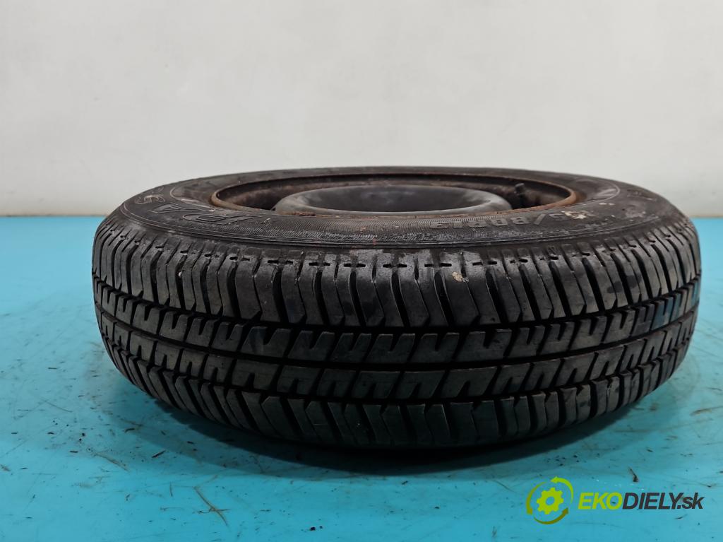 Fiat Panda II 2003-2012 1.1 54 hp manual 40 kW 1108 cm3 5- kolo náhradní 13"