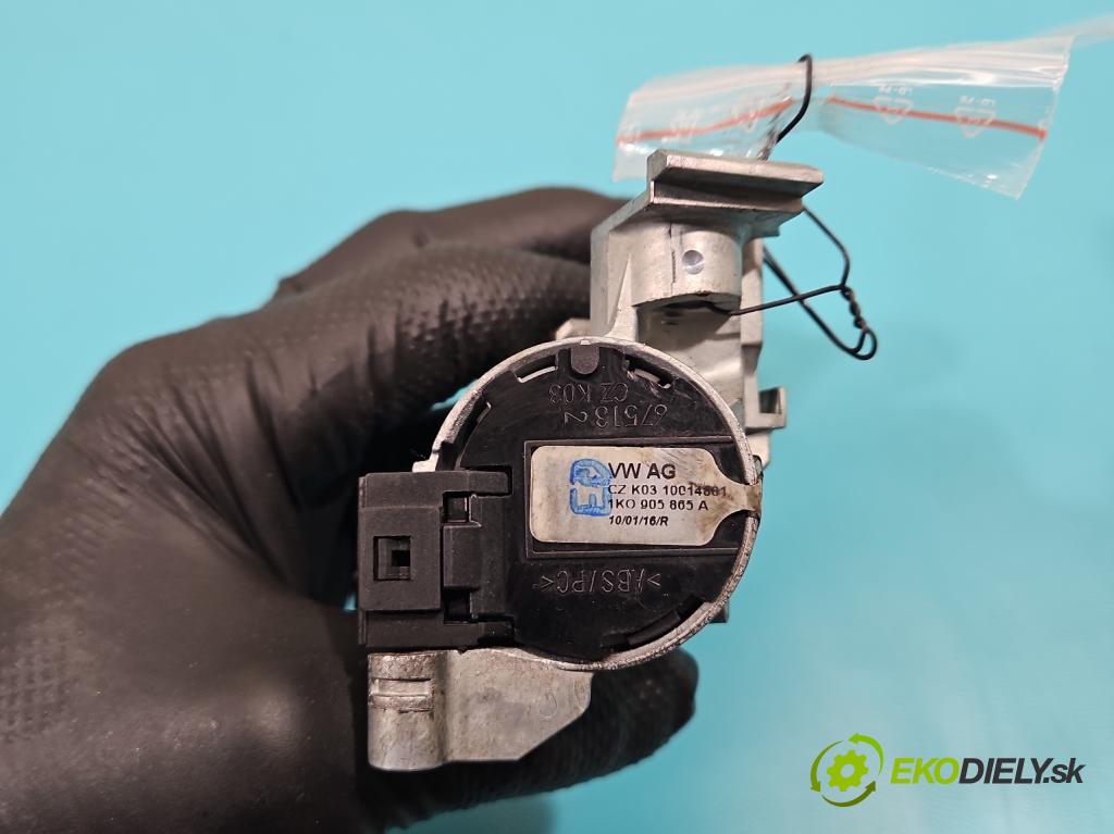 Skoda Octavia II 2004-2013 1.9 tdi 105 HP manual 77 kW 1896 cm3 5- Spínačka 1K0905851B (Spínacia skrinka)