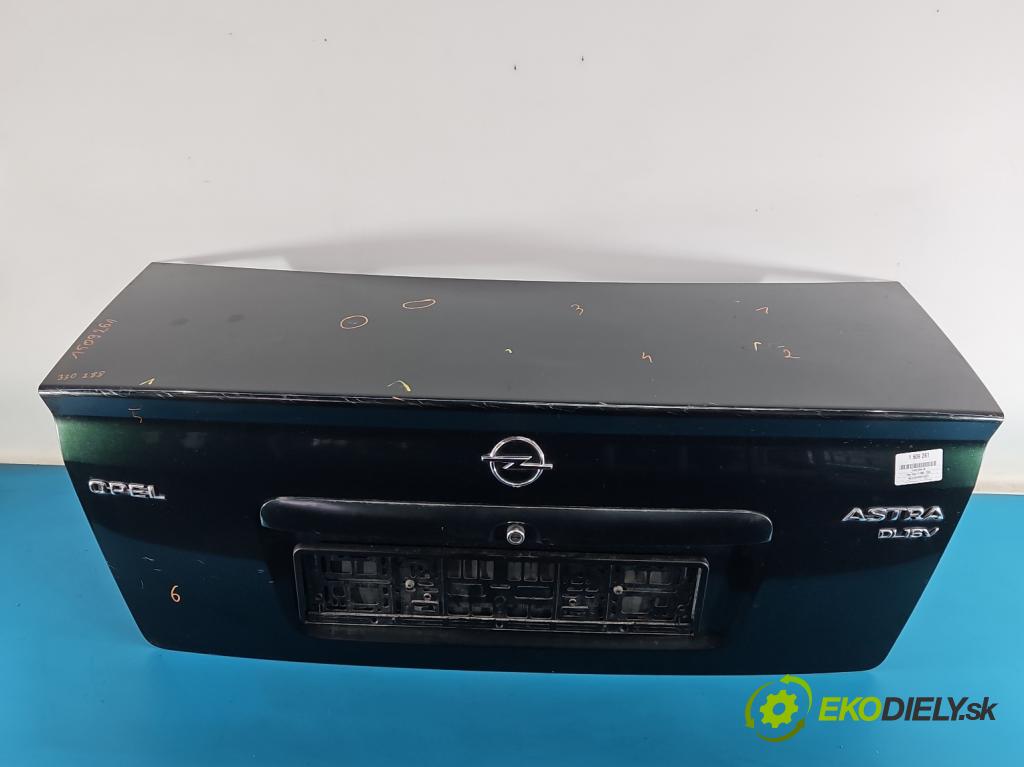 Opel Astra II 1998-2009 2.0 dtl 82 hp manual 60 kW 1995 cm3 4- zadní kufrové dveře  (Zadní kapota (kufr))