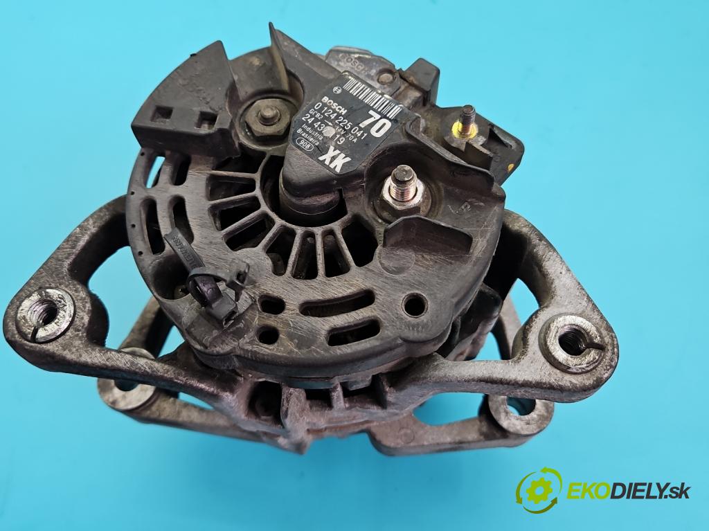 Opel Corsa C 2000-2006 1.0 12v 58 HP manual 43 kW 973 cm3 5- Alternator 0124225041 (Alternátor)