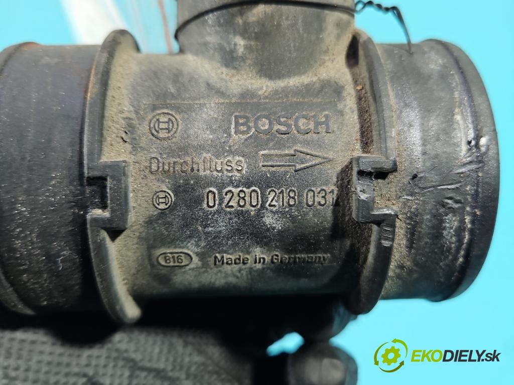 Opel Corsa C 2000-2006 1.0 12v 58 HP manual 43 kW 973 cm3 5- průtokoměr: 0280218031 (Váha vzduchu)