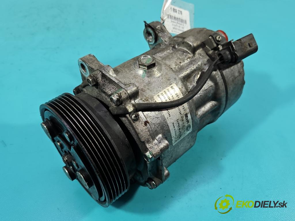 Vw Golf IV 1997-2003 1.9 tdi 101 HP manual 74 kW 1896 cm3 5- Kompresor: klimatizácie 8FK351125751 (Kompresor klimatizácie)