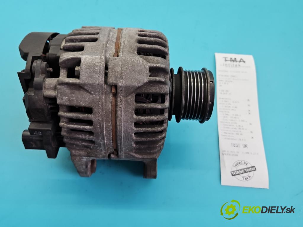 Vw Golf IV 1997-2003 1.9 tdi 101 HP manual 74 kW 1896 cm3 5- Alternator 038903023L (Alternátor)