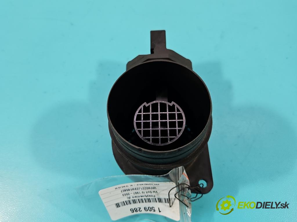 Vw Golf IV 1997-2003 1.9 tdi 101 HP manual 74 kW 1896 cm3 5- průtokoměr: 0281002531 (Váha vzduchu)