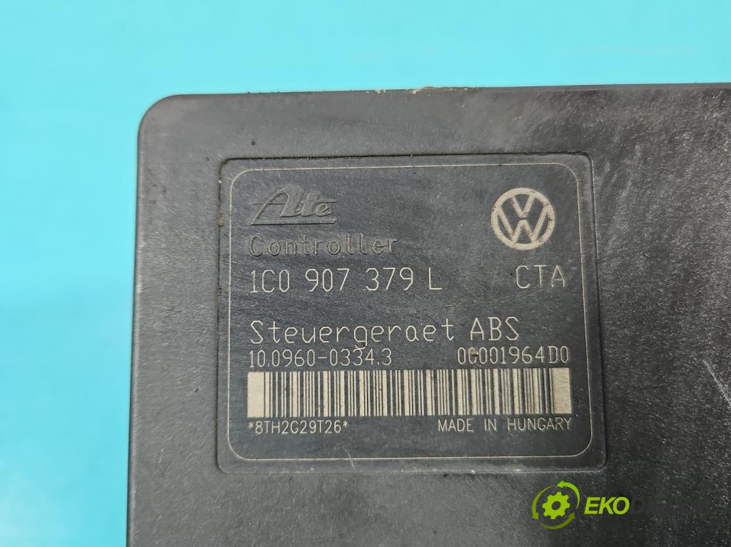 Vw Golf IV 1997-2003 1.9 tdi 101 HP manual 74 kW 1896 cm3 5- čerpadlo abs 1J0614517G (Pumpa ABS)