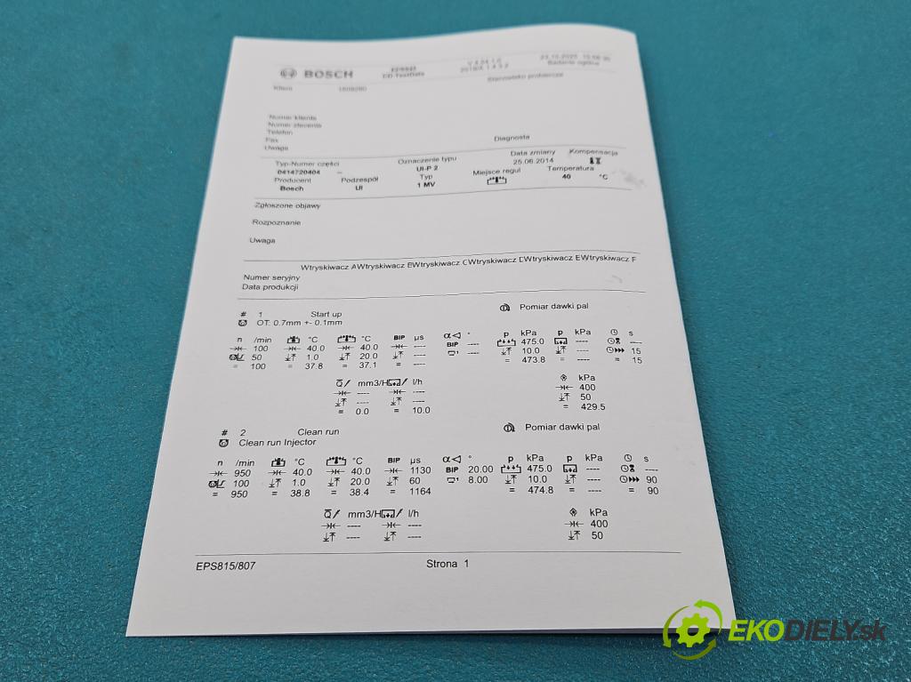 Seat Altea 2.0 tdi 140 HP automatic 103 kW 1968 cm3 5- vstrekovacie čerpadlo 0414720404 (Vstrekovač paliva)