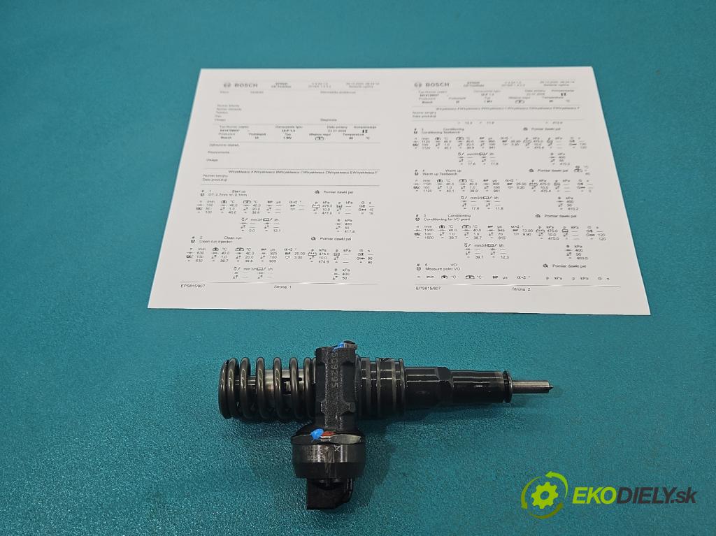 Vw Golf IV 1997-2003 1.9 tdi 101 HP manual 74 kW 1896 cm3 5- vstrekovacie čerpadlo 0414720037 (Vstrekovač paliva)