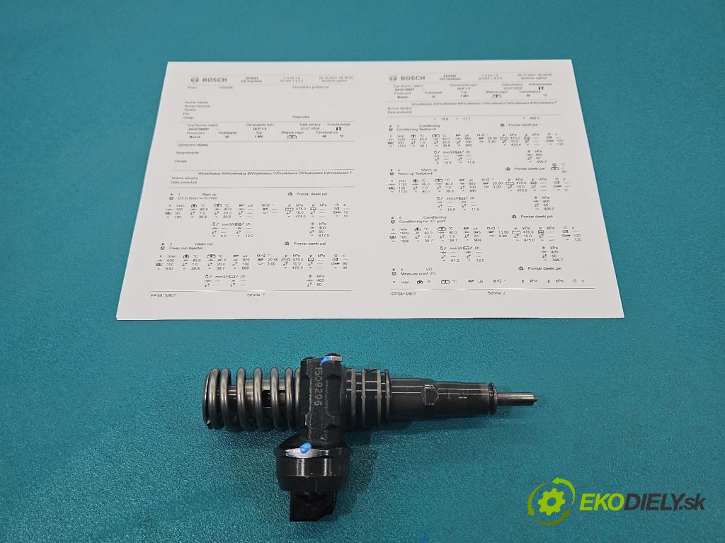 Vw Golf IV 1997-2003 1.9 tdi 101 HP manual 74 kW 1896 cm3 5- vstrekovacie čerpadlo 0414720037 (Vstrekovač paliva)