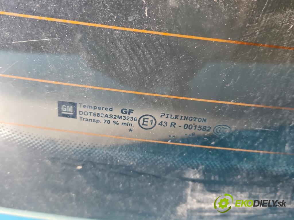 Opel Zafira B 2005-2014 1.9 cdti 120 hp manual 88 kW 1910 cm3 5- sklo zadní  (Zadní sklo)
