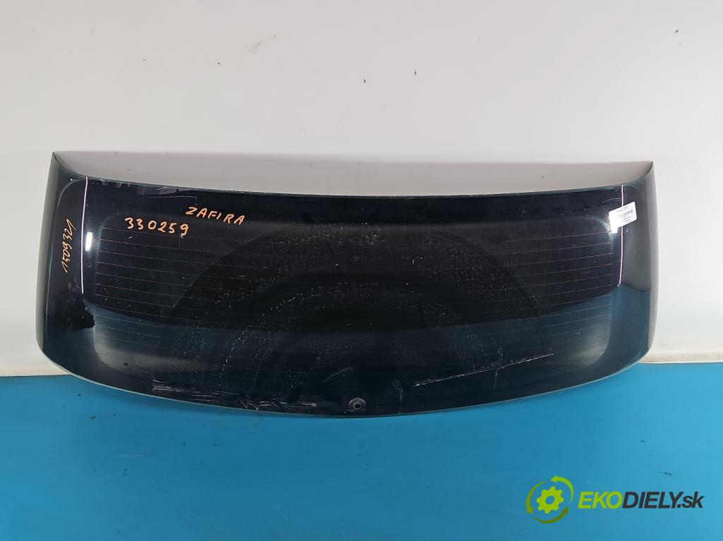 Opel Zafira B 2005-2014 1.9 cdti 120 hp manual 88 kW 1910 cm3 5- sklo zadní  (Zadní sklo)