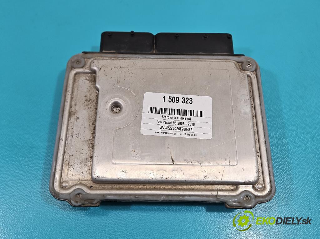 Vw Passat B6 2005-2010 1.9 tdi 105 HP manual 77 kW 1896 cm3 5- riadiaca jednotka motora 03G906021LR