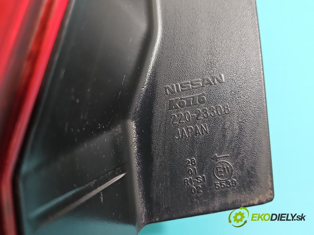 Nissan X-trail II T31 2008-2013 2.0 dci 173KM manual 127 kW 1995 cm3 5- světlo zadní levé 220-23308 (Klika dveří ostatní)