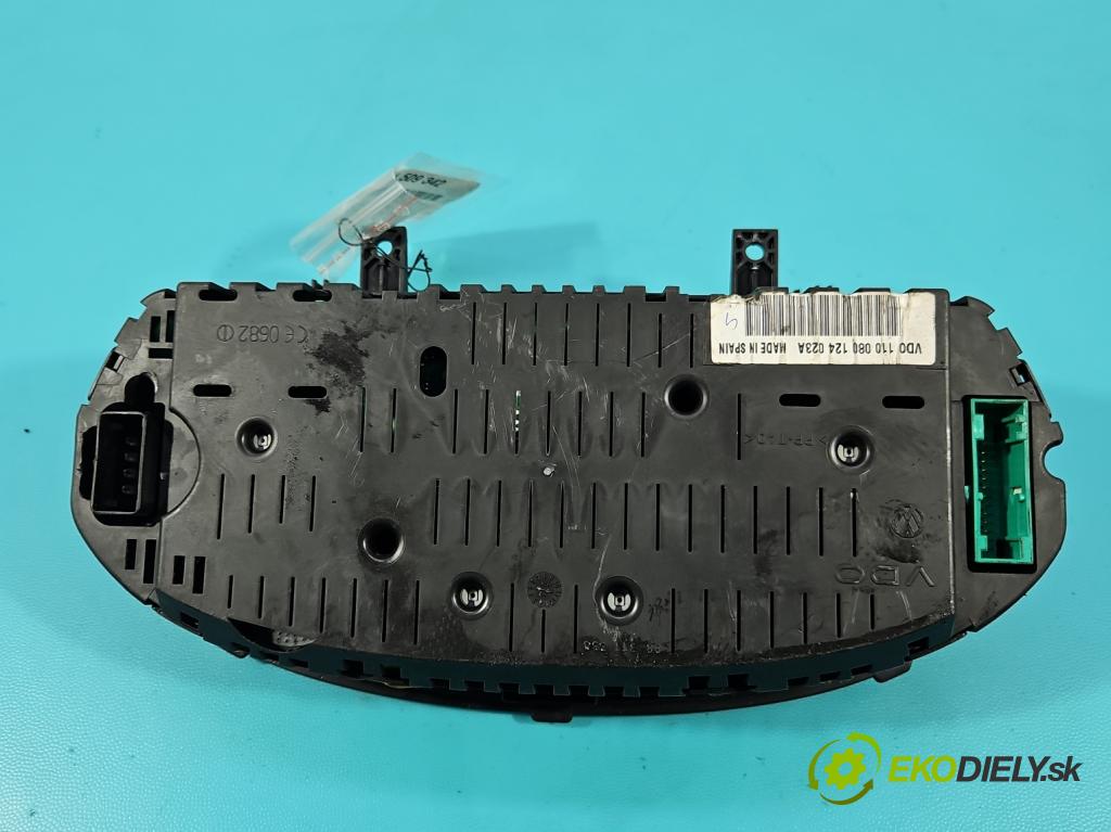 Vw Polo IV 9N 2001-2009 1.2 12V 64 HP manual 47 kW 1198 cm3 5- prístrojovka/ budíky 6Q0920800P (Prístrojová doska)