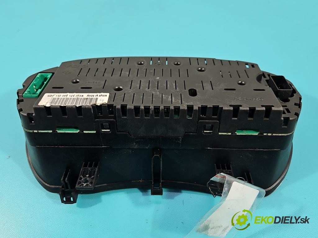 Vw Polo IV 9N 2001-2009 1.2 12V 64 HP manual 47 kW 1198 cm3 5- prístrojovka/ budíky 6Q0920800P (Prístrojová doska)