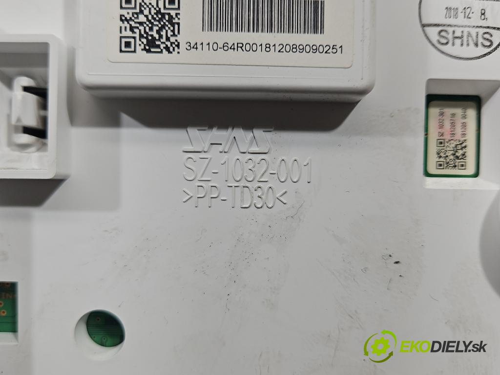 Suzuki SX4 S-Cross 2013-2021 1.4 T 140 HP manual 103 kW 1373 cm3 5- prístrojovka/ budíky 34110-64R00 (Prístrojová doska)