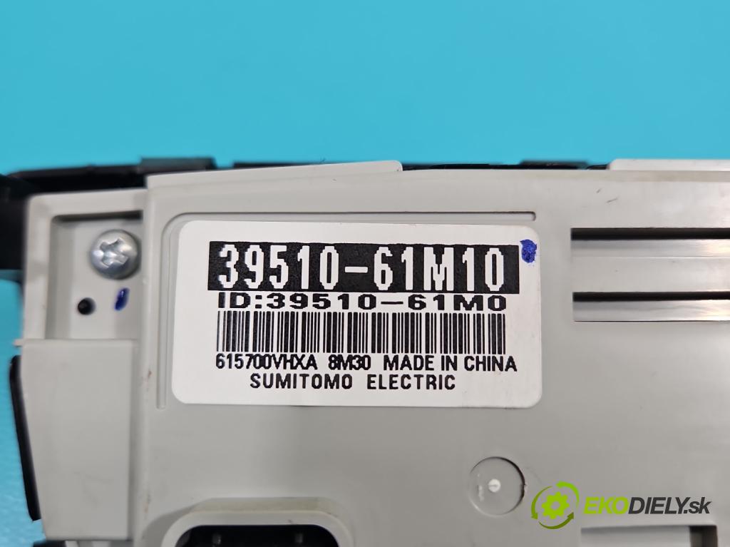 Suzuki SX4 S-Cross 2013-2021 1.4 T 140 hp manual 103 kW 1373 cm3 5- palubní deska panel topení 39510-61M10