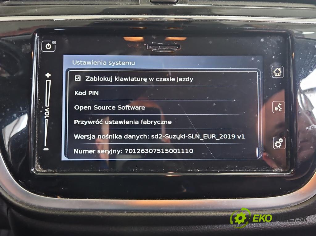 Suzuki SX4 S-Cross 2013-2021 1.4 T 140 HP manual 103 kW 1373 cm3 5- Radio originál 39920-62MH3
