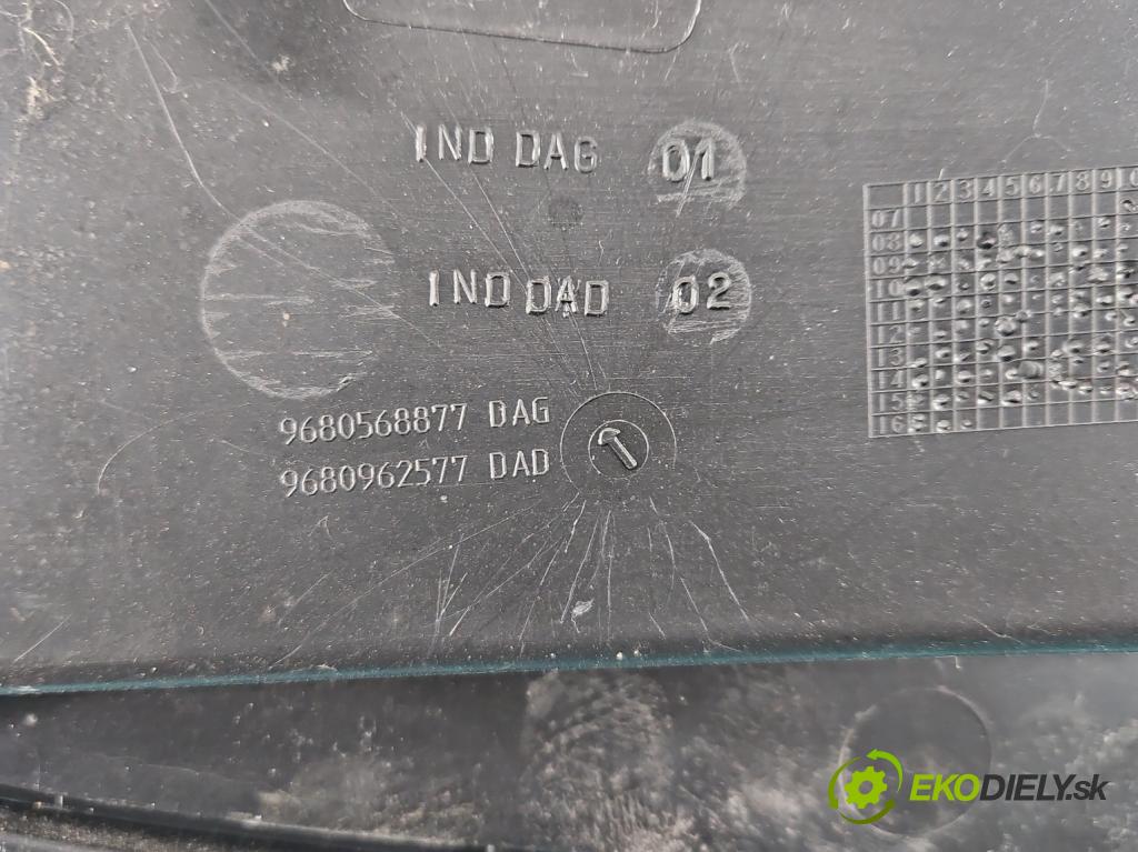 Peugeot Partner II 2008-2018 1.6 hdi 90 HP manual 66 kW 1560 cm3 5- torpédo 9680568877 (Torpédo (plast pod čelným sklom))