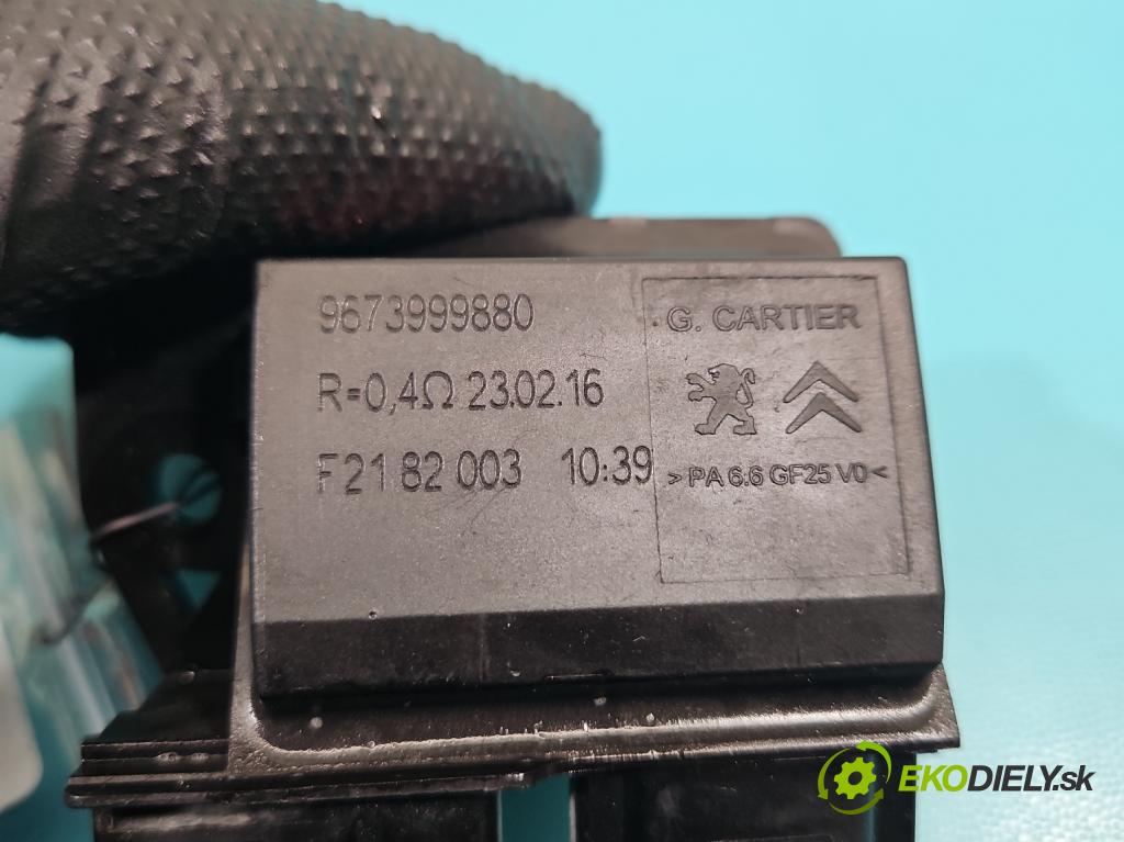 Peugeot Partner II 2008-2018 1.6 hdi 90 hp manual 66 kW 1560 cm3 5- rezistor 9673999880