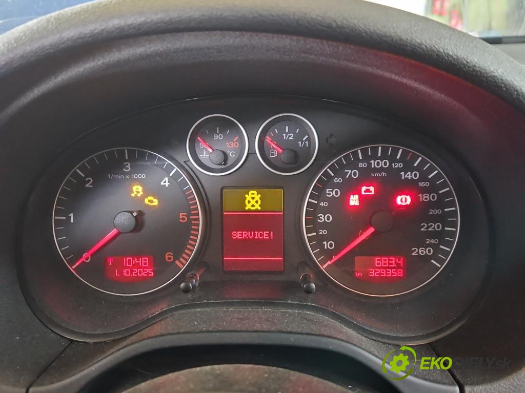Audi A3 8P 2003-2012 2.0 tdi 140 HP manual 103 kW 1968 cm3 3- prístrojovka/ budíky 8P0920930Q (Prístrojová doska)