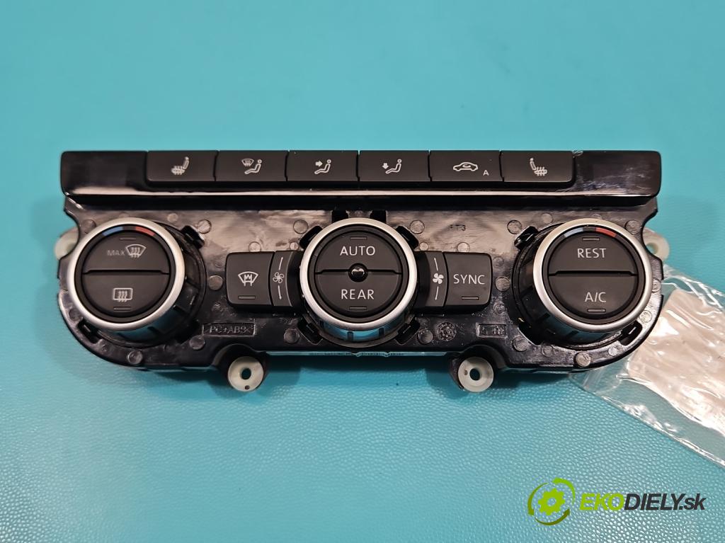 Vw Sharan II 2010-2022 2.0 tdi 177 hp automatic 130 kW 1968 cm3 5- palubní deska panel topení 7N0907044AA