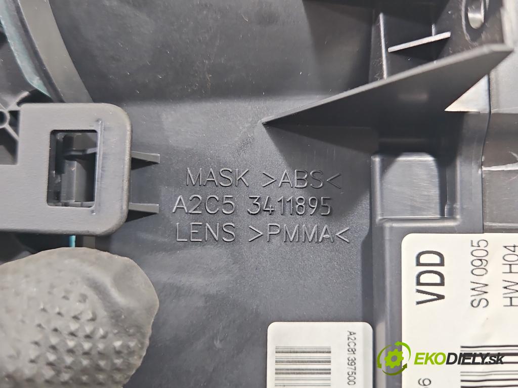 Vw Sharan II 2010-2022 2.0 tdi 177 HP automatic 130 kW 1968 cm3 5- prístrojovka/ budíky 7N0920870L (Prístrojová doska)