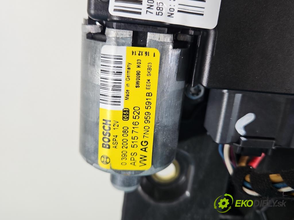 Vw Sharan II 2010-2022 2.0 tdi 177 hp automatic 130 kW 1968 cm3 5- Střešní okno: 7N0877041B (Sklo karoserie)