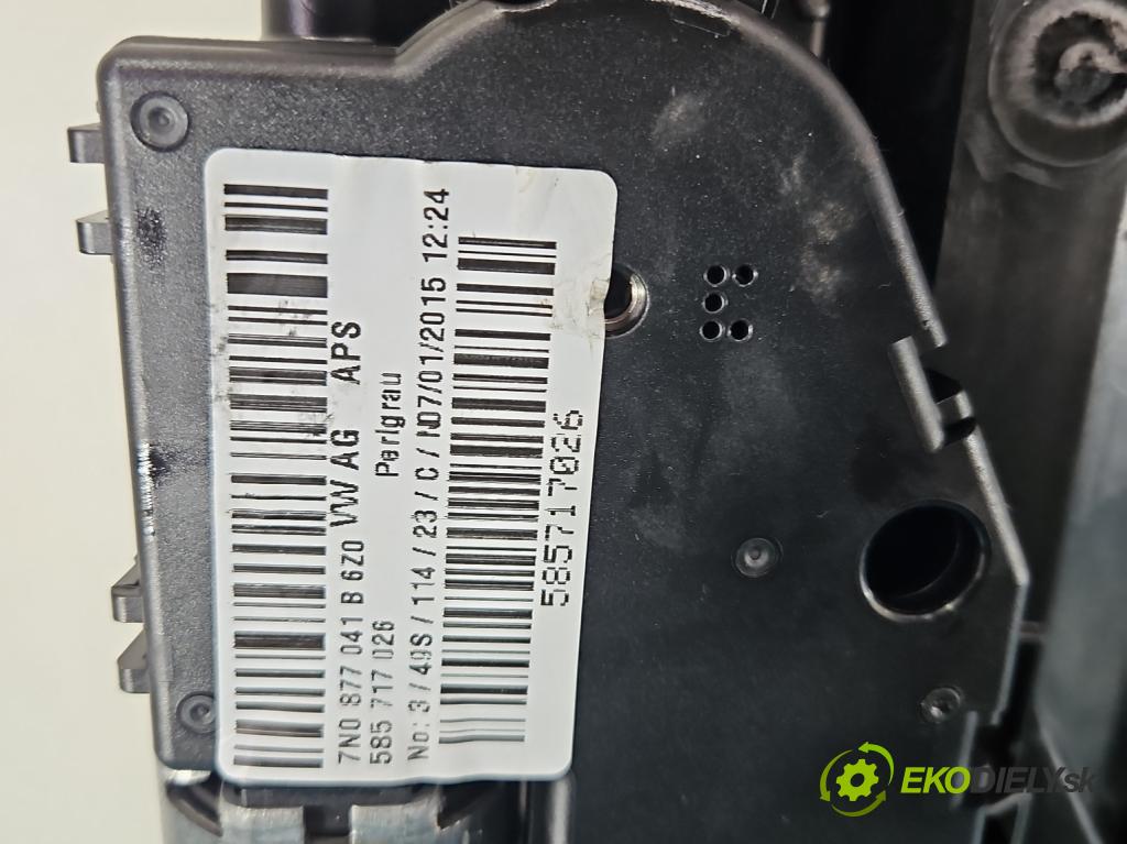 Vw Sharan II 2010-2022 2.0 tdi 177 hp automatic 130 kW 1968 cm3 5- Střešní okno: 7N0877041B (Sklo karoserie)