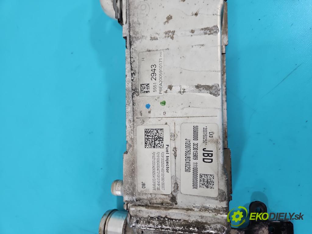 Opel Astra V  2015-2022 1.5 cdti 105 hp manual 77 kW 1496 cm3 5- Intercooler 55512943 (Intercooler (chladič stlačeného vzduchu))