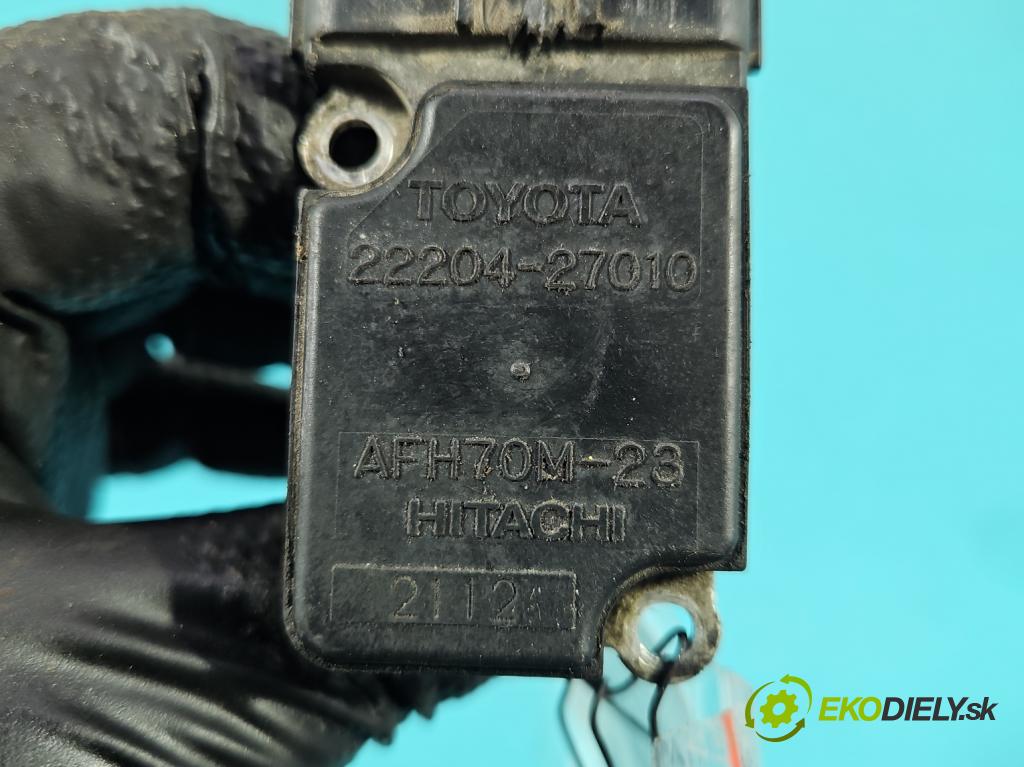 Toyota Corolla E12 2001-2009 2.0 D4D 90 HP manual 66 kW 1995 cm3 5- průtokoměr: 22204-27010 (Váha vzduchu)