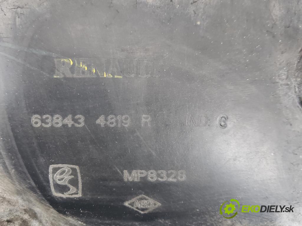 Dacia Sandero III 2020- 1.0 SCe 91KM manual 67 kW 999 cm3 5- blatník: přední levé 638434819R