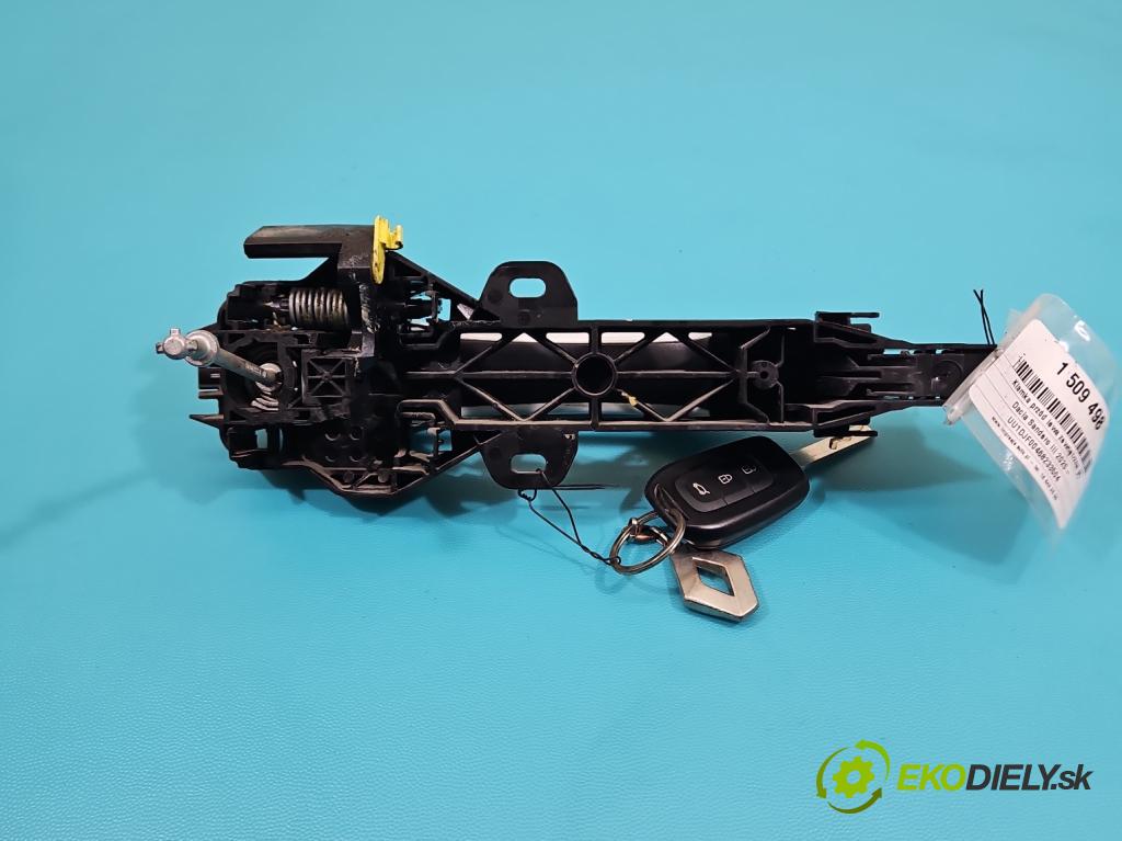 Dacia Sandero III 2020- 1.0 SCe: 91 KM manual 67 kW 999 cm3 5- rukoväť predné ľavé mimo: 806079099R (Kľučka dverí vonkajšia predná ľavá)