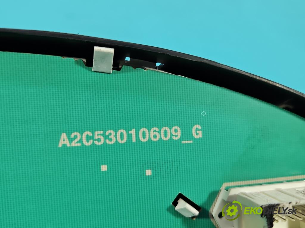 Peugeot 407 2.0d 136 HP manual 100 kW 1997 cm3 4- prístrojovka/ budíky 9651855380 (Prístrojová doska)