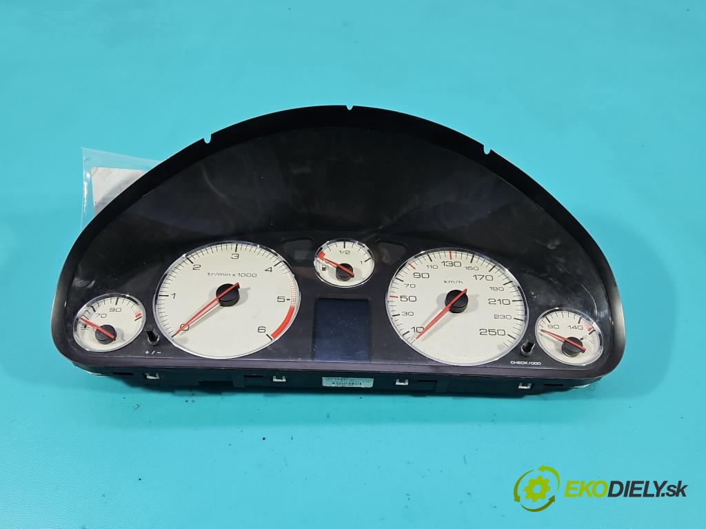 Peugeot 407 2.0d 136 HP manual 100 kW 1997 cm3 4- prístrojovka/ budíky 9651855380 (Prístrojová doska)