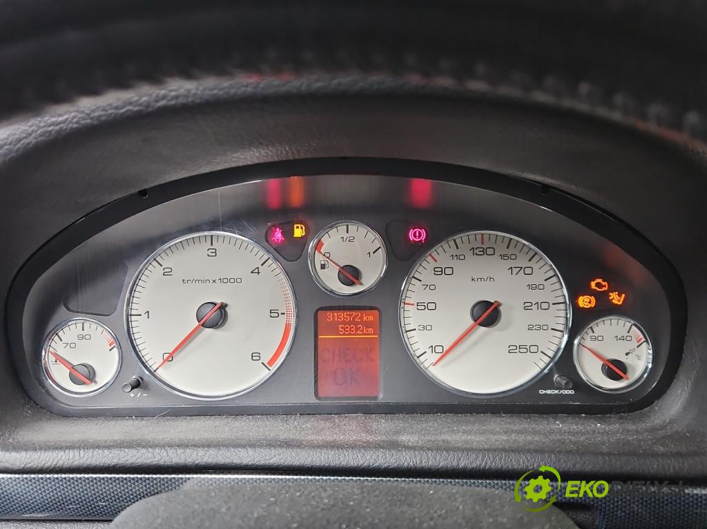 Peugeot 407 2.0d 136 HP manual 100 kW 1997 cm3 4- prístrojovka/ budíky 9651855380 (Prístrojová doska)