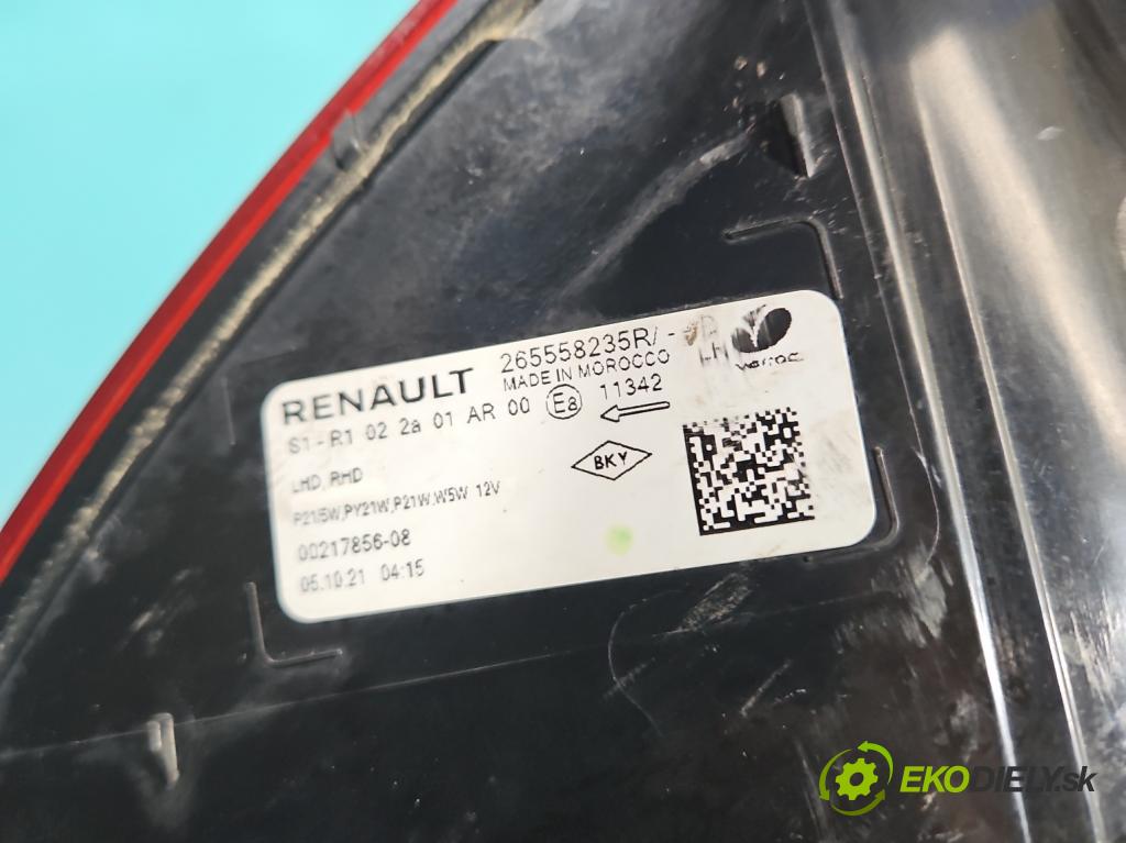 Dacia Sandero III 2020- 1.0 SCe 480) 91KM manual 67 kW 999 cm3 5- světlo zadní levé 265558235R (Klika dveří ostatní)