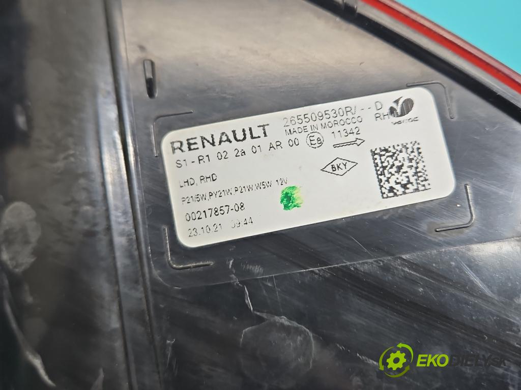 Dacia Sandero III 2020- 1.0 SCe 480) 91KM manual 67 kW 999 cm3 5- světlo zadní pravé 265509530R (Klika dveří ostatní)
