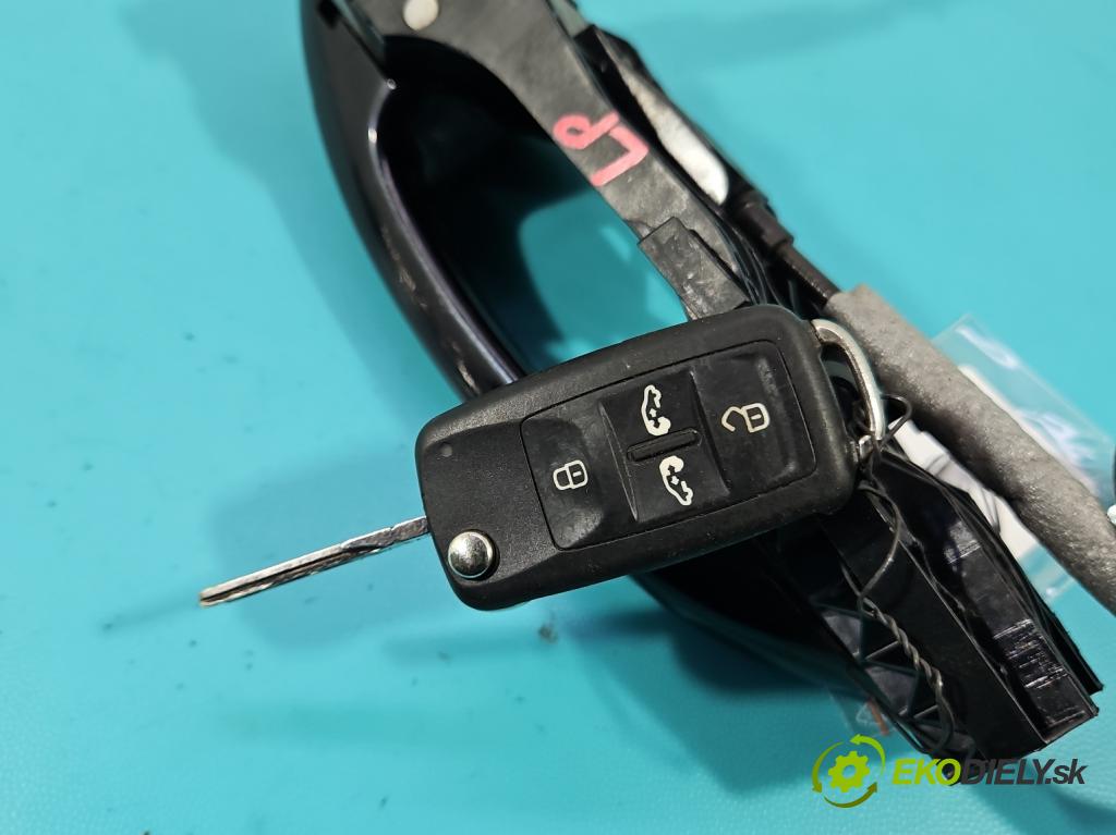 Vw Sharan II 2010-2022 2.0 tdi 177 hp automatic 130 kW 1968 cm3 5- klika přední levé 5L0837885B (Vnější přední levá klika dveří)