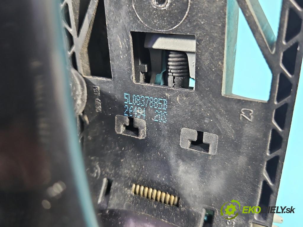 Vw Sharan II 2010-2022 2.0 tdi 177 hp automatic 130 kW 1968 cm3 5- klika přední levé 5L0837885B (Vnější přední levá klika dveří)