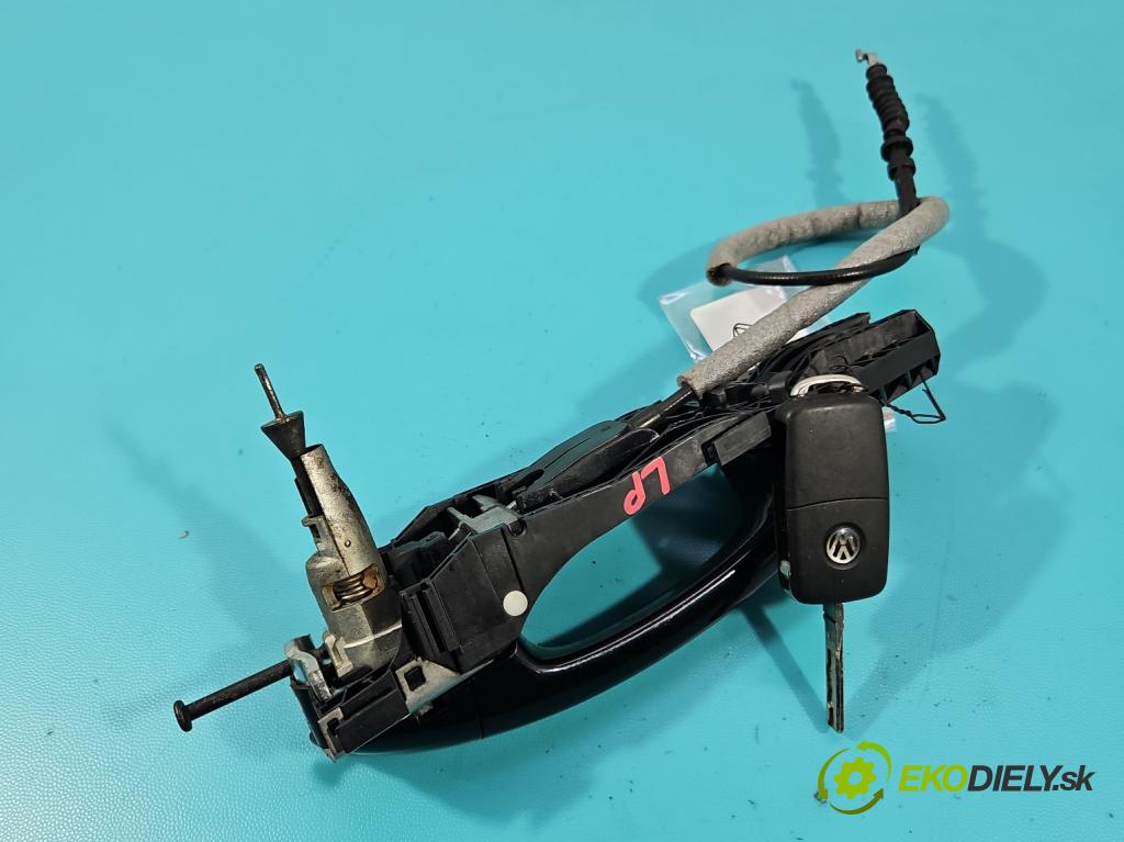 Vw Sharan II 2010-2022 2.0 tdi 177 hp automatic 130 kW 1968 cm3 5- klika přední levé 5L0837885B (Vnější přední levá klika dveří)