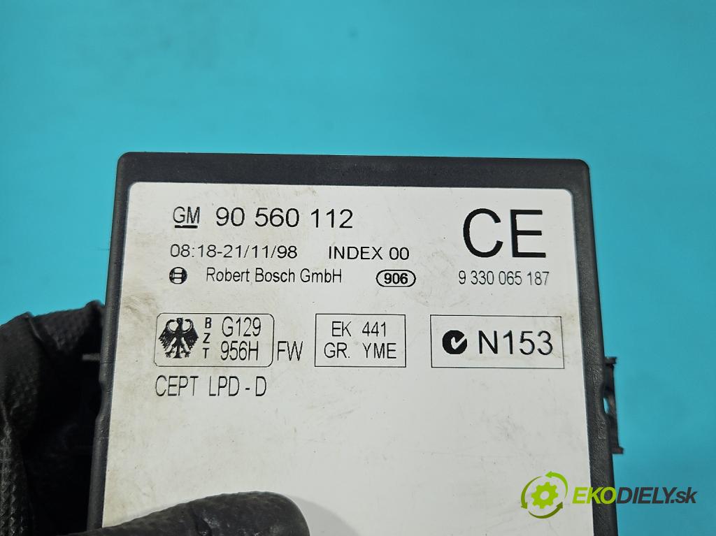 Opel Astra II 1998-2009 1.6 75 HP manual 55 kW 1598 cm3 5- riadiaca jednotka motora 16268377