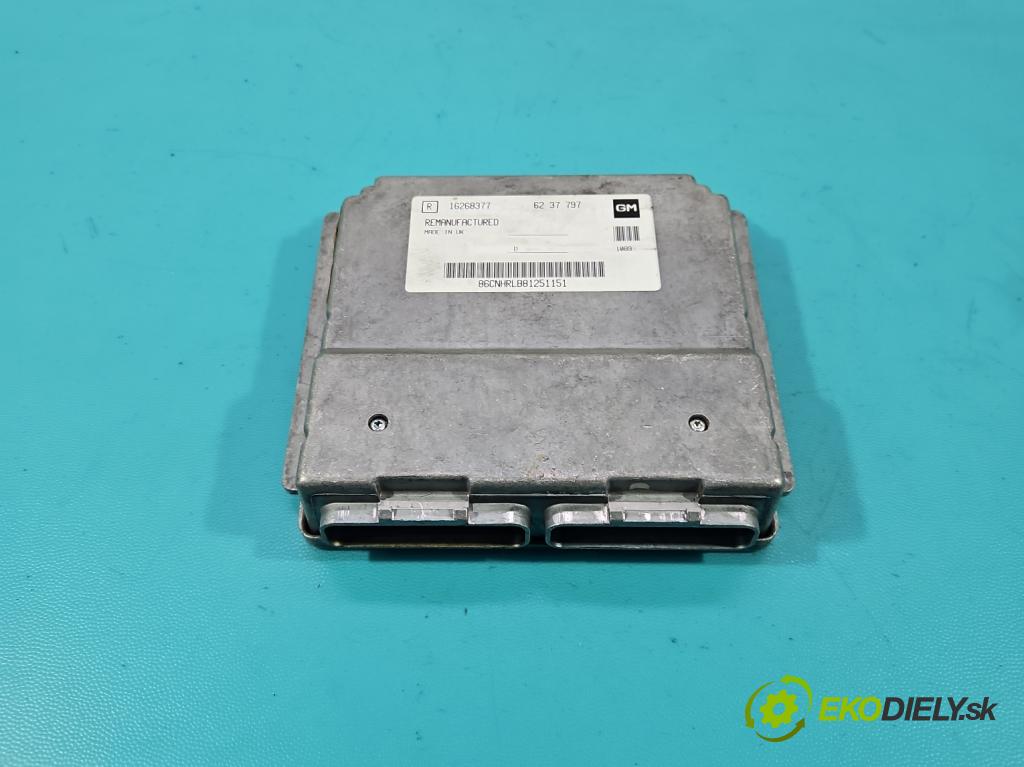 Opel Astra II 1998-2009 1.6 75 HP manual 55 kW 1598 cm3 5- riadiaca jednotka motora 16268377