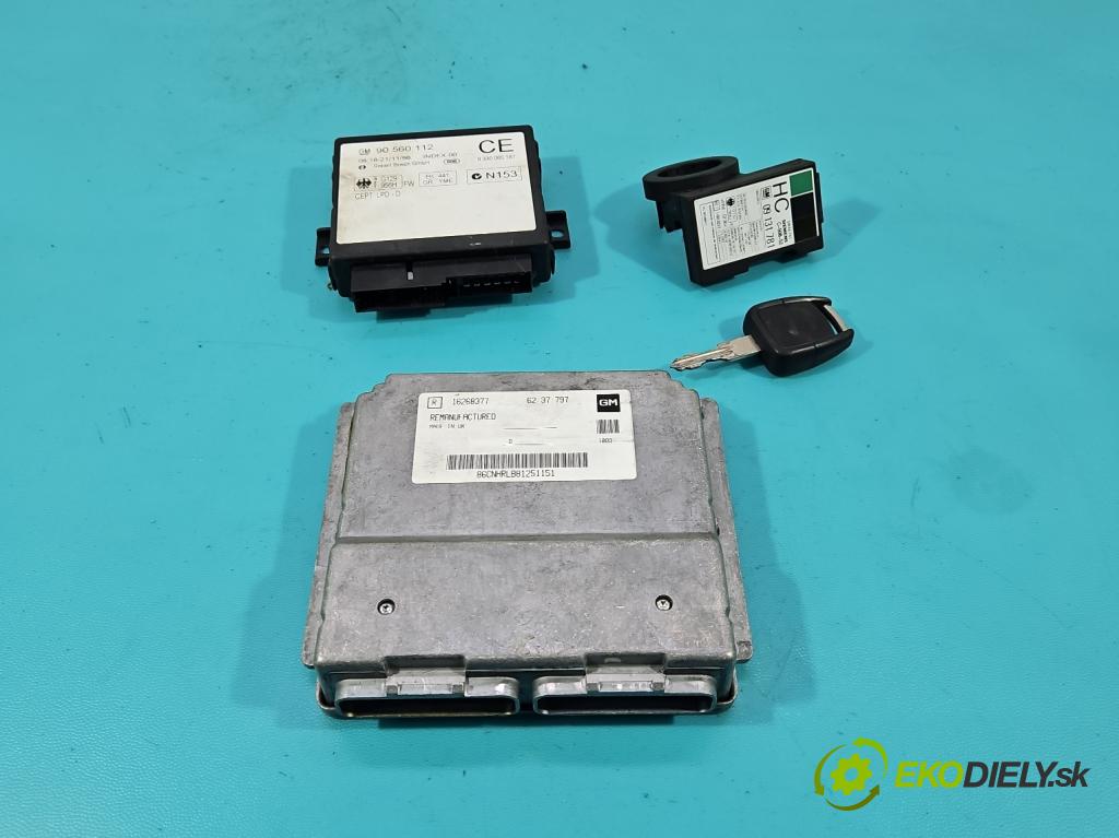 Opel Astra II 1998-2009 1.6 75 HP manual 55 kW 1598 cm3 5- riadiaca jednotka motora 16268377