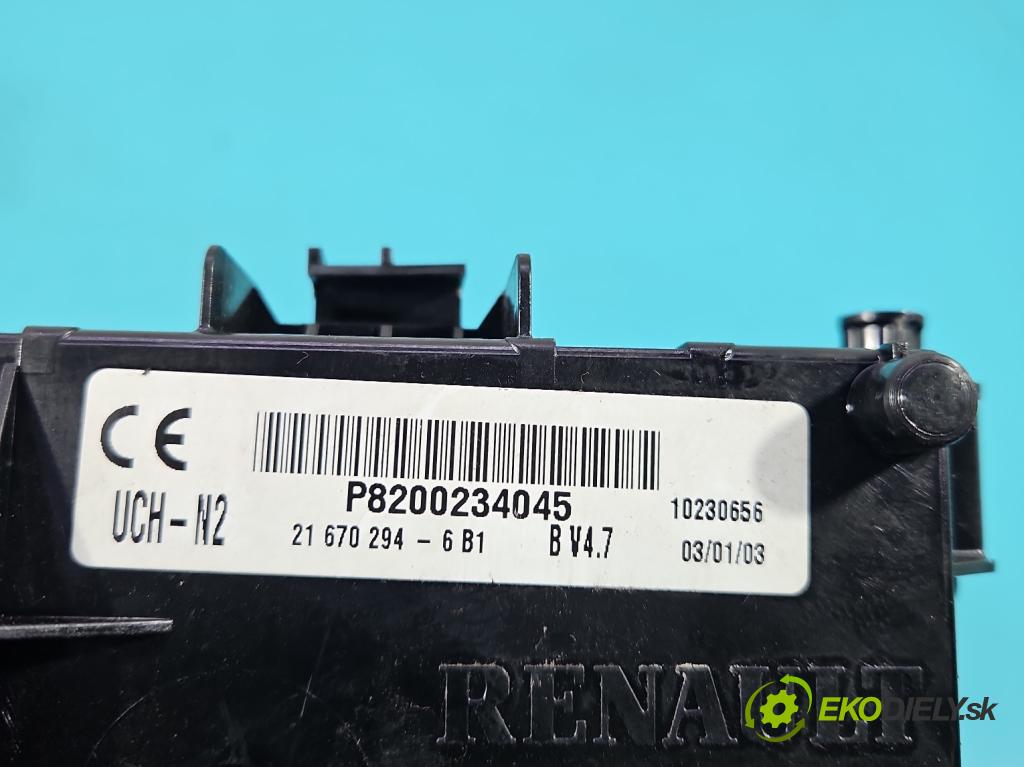 Renault Clio II 1998-2012 1,2.0 16V 75 hp manual 55 kW 1149 cm3 5- řídící jednotka 8200234045