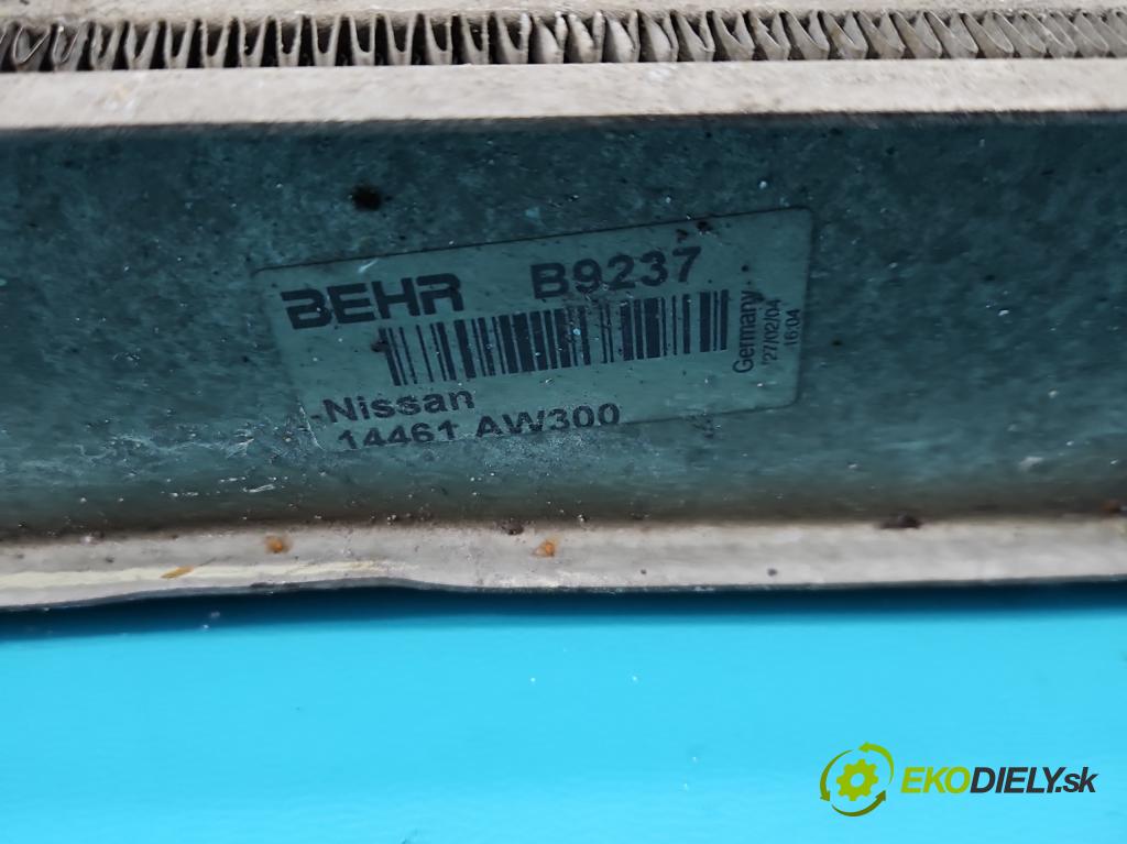 Nissan Primera P12 2001-2007 1.9 dci 120 hp manual 88 kW 1870 cm3 5- Intercooler 14461-AW300 (Intercooler (chladič stlačeného vzduchu))