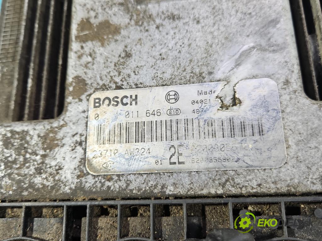 Nissan Primera P12 2001-2007 1.9 dci 120 hp manual 88 kW 1870 cm3 5- řídící jednotka motoru 0281011646